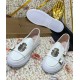 BILLIONAIRE Classic All White Shoe with White Sole